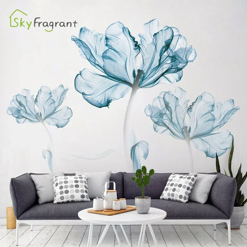 Monstera Thai Constellation - Creative Warm Wall Stickers Nordic Flower