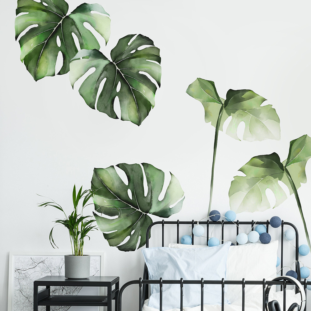 Watercolor Monstera Tropical J - Monstera Thai Constellation 评论和价格