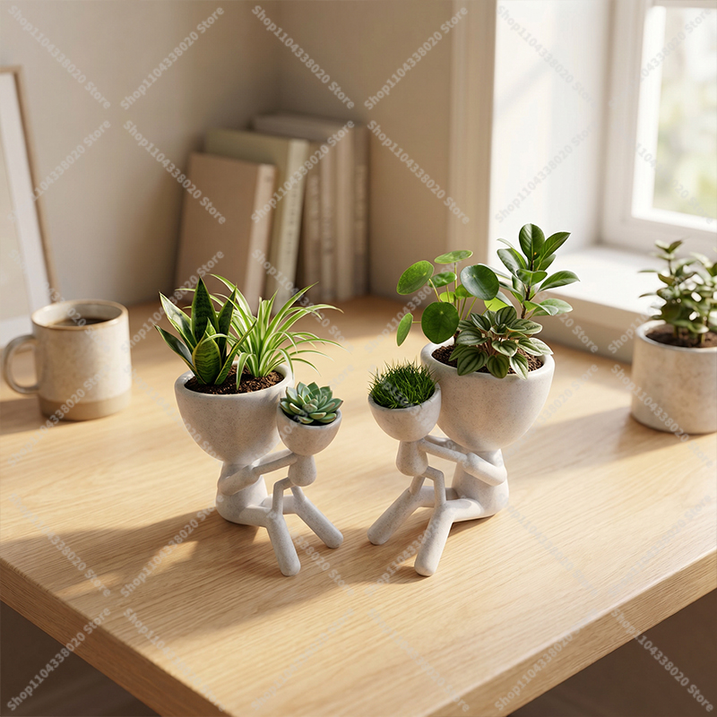 Family Style Pot - Creative Pl - Plant Parent Pot 评论和价格