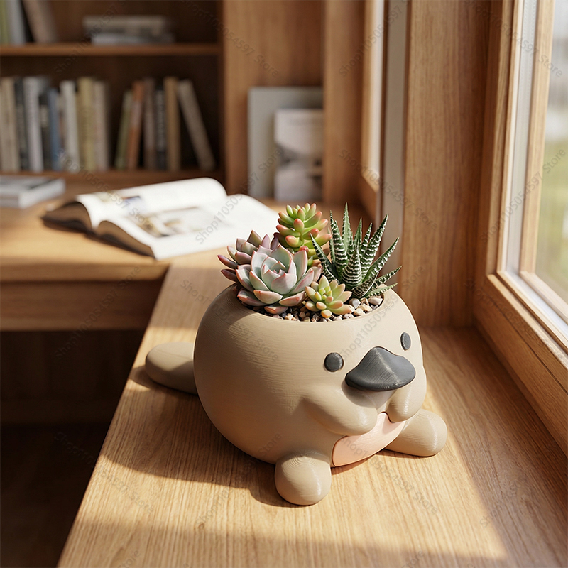 Adorable Platypus Shaped Plant - Plant Parent Pot 评论和价格