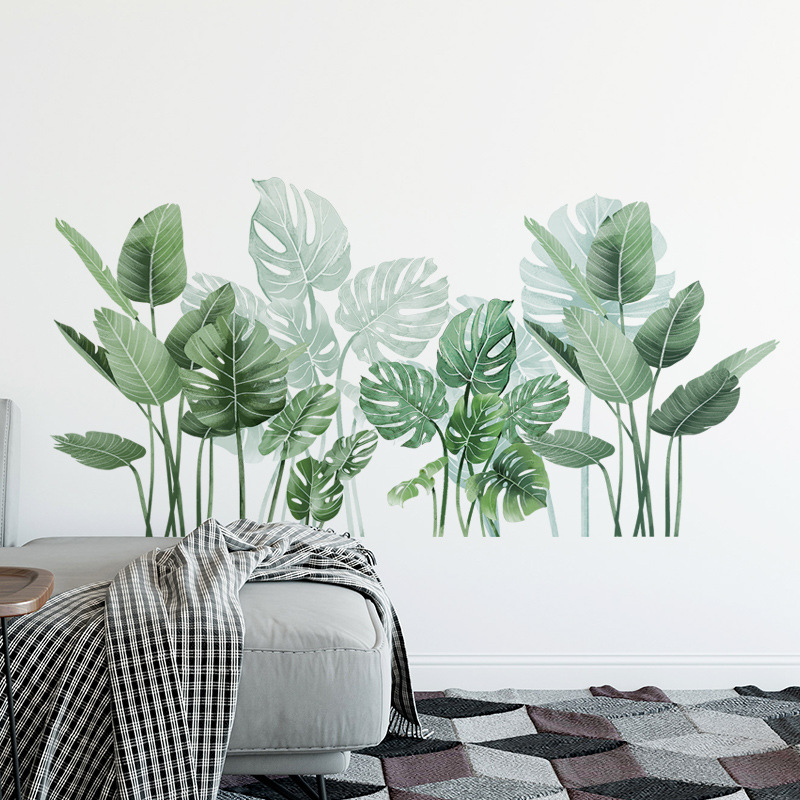 Green Leaves Decorative Vinyl  - Monstera Thai Constellation 评论和价格