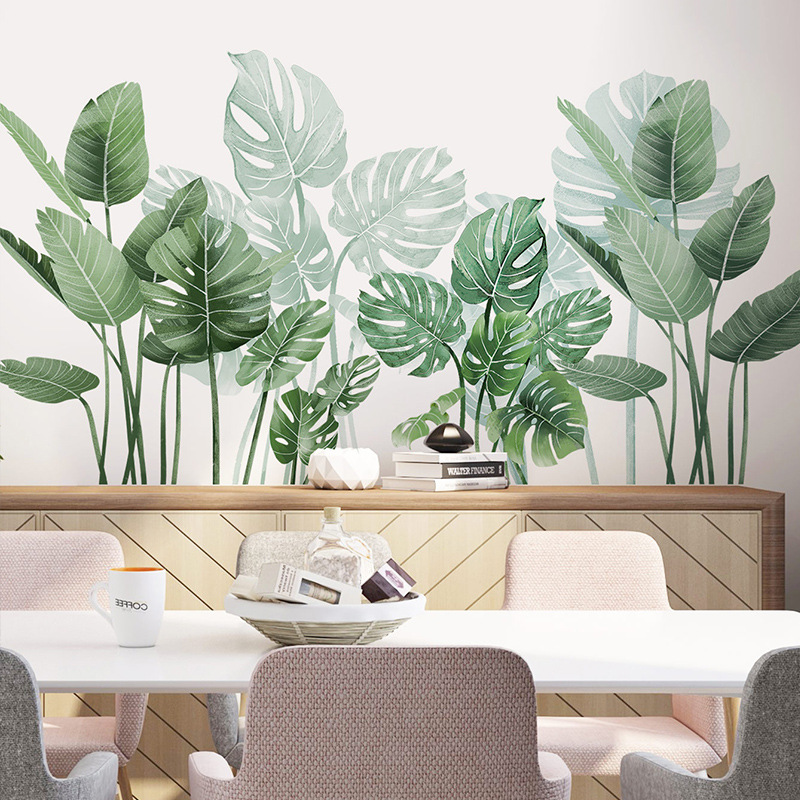 Green Leaves Decorative Vinyl  - Monstera Thai Constellation 评论和价格