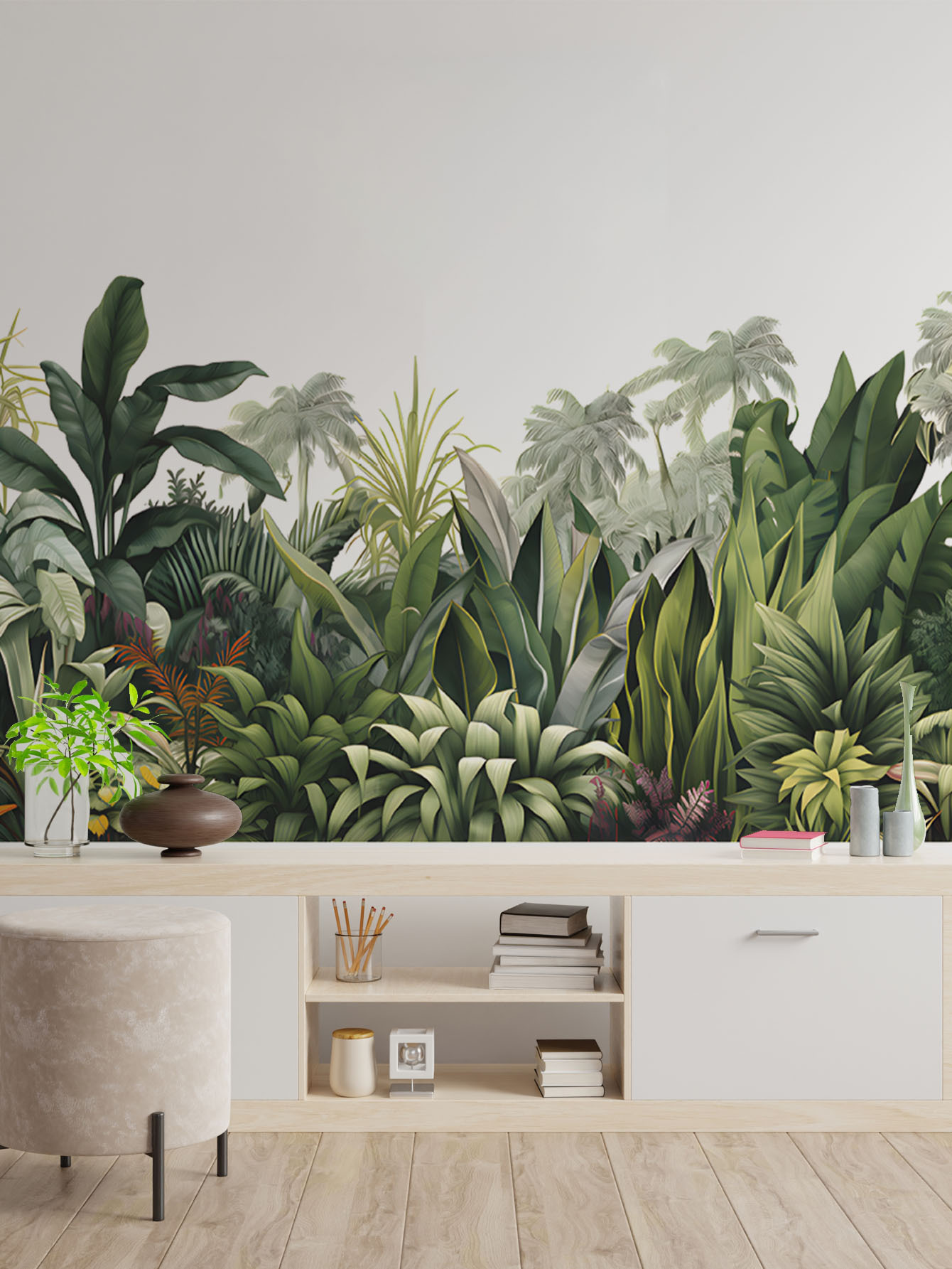 2PCS Tropical Green Plants Wal - Monstera Thai Constellation 评论和价格