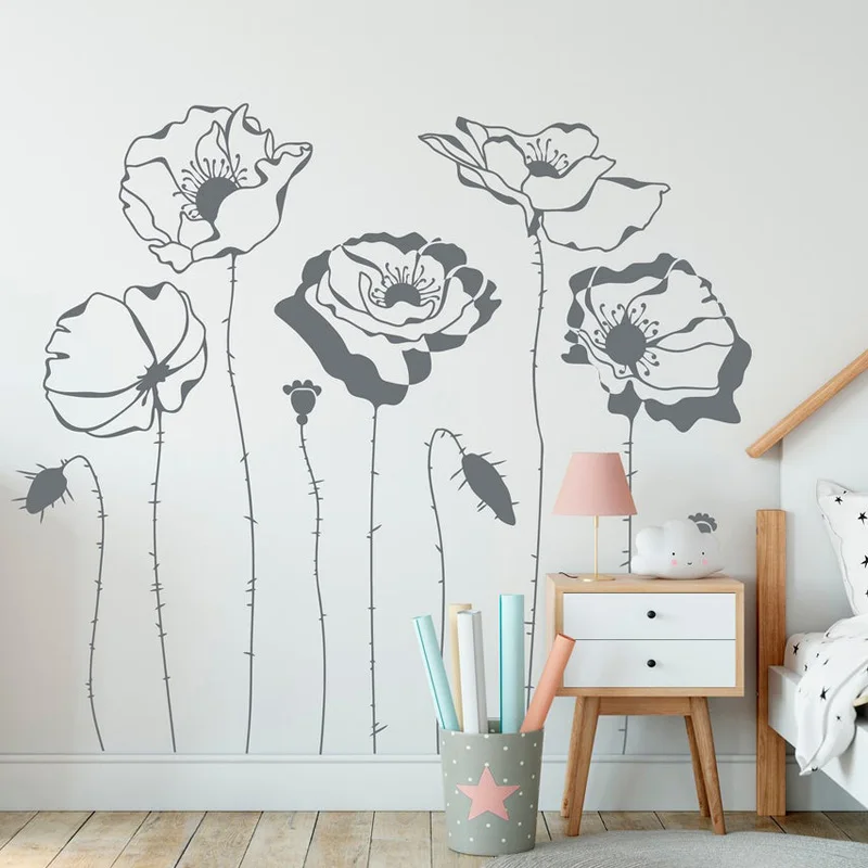 Poppys Flower Wall Decals Plan - Monstera Thai Constellation 评论和价格