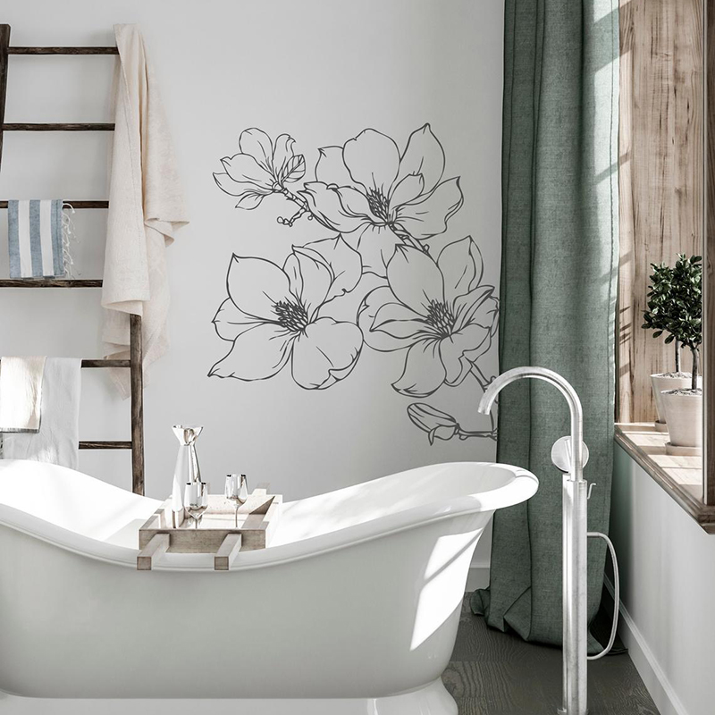 Beauty Flower Plant Wall Decal - Monstera Thai Constellation 评论和价格