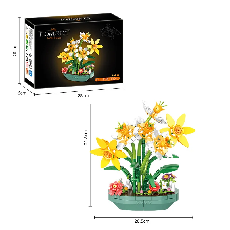 Preserved Daffodil Flower Pott - Plant Parent Pot 评论和价格