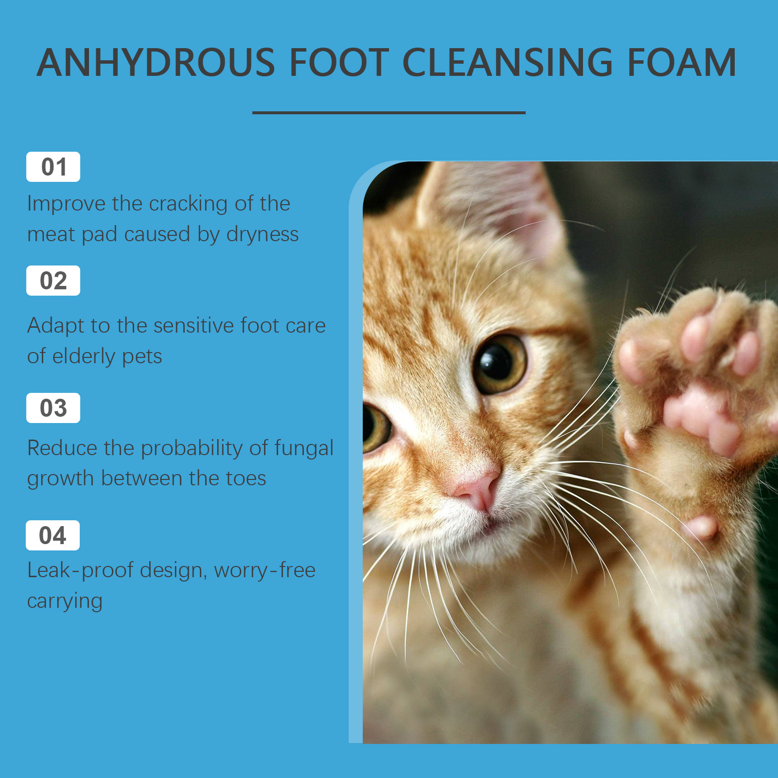 Anhydrous Pet Paw Cleaning Foa - Anthurium Crystallinum 评论和价格